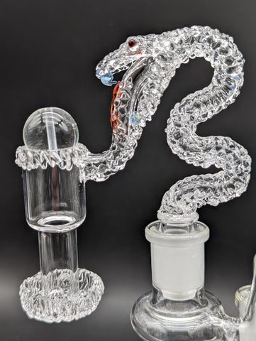 Space King - 14mm Quartz Snake Banger