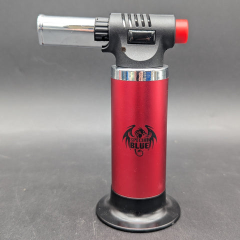 Special Blue "Fury" Single Jet Torch-Avernic Smoke Shop