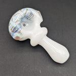 Spiral Feathered Spoon Pipes - Reading Glass Militia