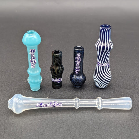 Sqwash Glass Assorted Glass Joint Tips
