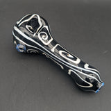 Sqwash Glass Color Swirl Spoon Pipes-Avernic Smoke Shop