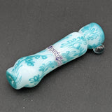 Sqwash Glass Flower Designed Chillums-Avernic Smoke Shop