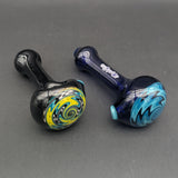 Sqwash Glass Wig Wag Caps Pipe-Avernic Smoke Shop