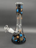 Starry Night Sky Beaker Bong 10"-Avernic Smoke Shop