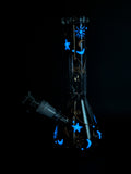 Starry Night Sky Beaker Bong 10"-Avernic Smoke Shop