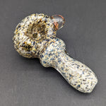 Stonework Fritted Spoon Pipe - Reading Glass Militia