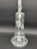 TAG - 12" Sherlock Bubbler w/ Showerhead