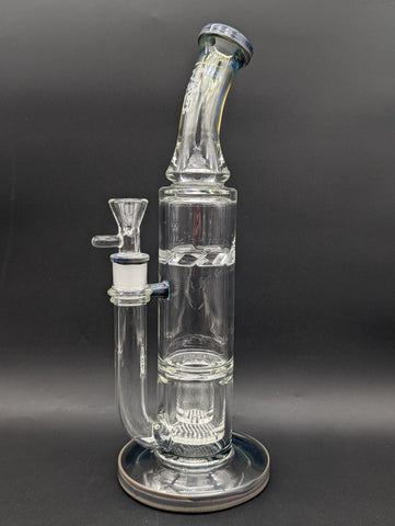 TAG - 16" Bent Neck Dual Honeycomb Turbine Bong