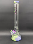 TAG - 18" Purple/Green Slyme Beaker 50x9MM-Avernic Smoke Shop