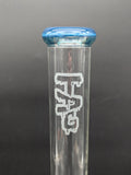 TAG - 18" Straight Tube 50x9MM - 18/14MM Downstem (4.00") | Slyme Blue