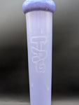 TAG - 18" Wavy Sandblasted Logo Beaker - Full Purple