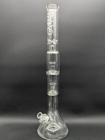 TAG - 24" Super Slit Pyramid to Double Super Slit Fixed Froth Showerhead 50x7MM