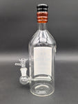 Tequila Bottle Glass Water Pipe | 9.5" | 14mm F-Avernic Smoke Shop
