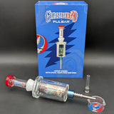 The Grateful Dead x Pulsar Inside Print Bubbler Dab Straw-Avernic Smoke Shop