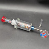 The Grateful Dead x Pulsar Inside Print Bubbler Dab Straw-Avernic Smoke Shop