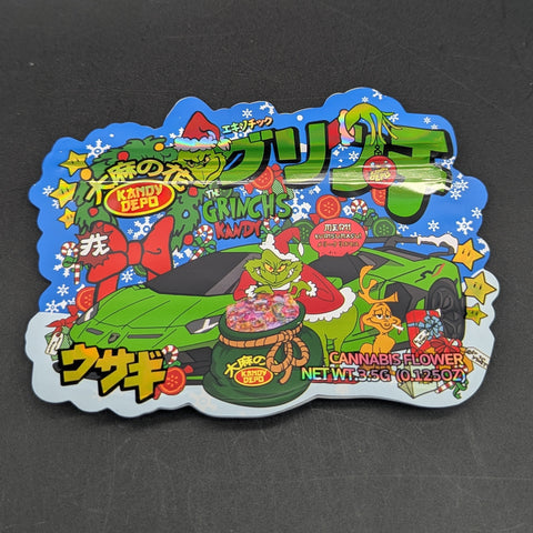 The Grinch's Kandy 3.5g Mylar Bag