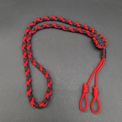 Threaded Lanyard w/ Loop Holders