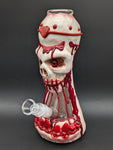 Tribal Doctor Creepy 3D Resin Bong 10"