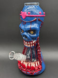 Tribal Doctor Creepy 3D Resin Bong 10"