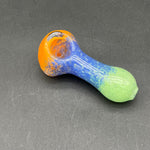 Triple Color Fritted Hand Pipe-Avernic Smoke Shop