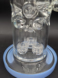 Triple Matrix Drum Straight Tube Bong-Avernic Smoke Shop
