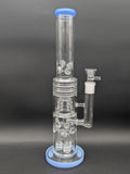 Triple Matrix Drum Straight Tube Bong-Avernic Smoke Shop