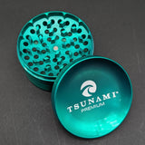 Tsunami Dry Herb Grinder 4 Piece 75mm