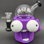 Two Faced Silicone + Glass Bubbler Bong