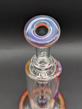 Uzzi Glass Amber Purple Dab Rig w/ Drip