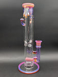 Uzzi Glass Amber Purple Mushroom Tube