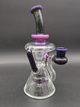 Uzzi Glass Dichro Donut Recycler Bong