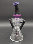 Uzzi Glass Dichro Donut Recycler Bong