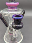 Uzzi Glass Dichro Donut Recycler Bong