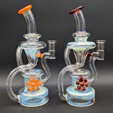 Uzzi Glass Floating Recycler Dab Rig