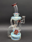 Uzzi Glass Floating Recycler Dab Rig