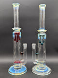 Uzzi Glass Fumed Dual Gridline Tube
