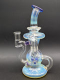 Uzzi Glass Fumed Klein Recycler Dab Rig