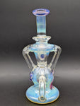 Uzzi Glass Fumed Klein Recycler Dab Rig