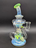 Uzzi Glass Fumed Klein Recycler Dab Rig