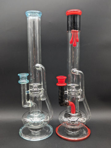 Uzzi Glass Super Showerhead Recycler Bong