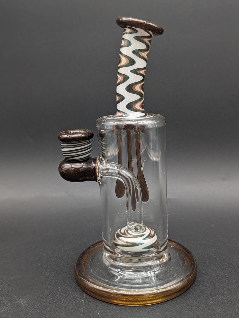 Drip Rig Uzzi Glass Wig Wag Dab Rig w/ Drip – Avernic Smoke Shop