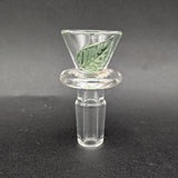 Vitae Glass 14mm Leaf Bowl-Avernic Smoke Shop