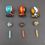 Wig Wag Money Bag Marble Set for Slurpers-Avernic Smoke Shop