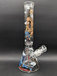 Wormhole Glass "Kalinda" 15" Beaker Bong-Avernic Smoke Shop