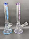 Wormhole Glass "Model: Alpha" 14″ Beaker Bong-Avernic Smoke Shop