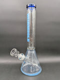 Wormhole Glass "Model: Alpha" 14″ Beaker Bong-Avernic Smoke Shop
