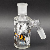 Wormhole Glass "Robo-Bees" Ash Catcher 14mm