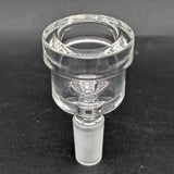 XL Single Hole 14mm Clear Glass Bowl