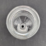 XL Single Hole 14mm Clear Glass Bowl