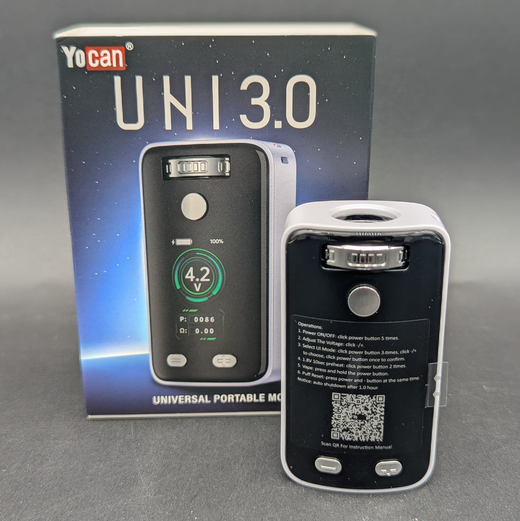 Yocan UNI 3.0 Universal Box Mod | 650mAh Avernic Smoke Shop Yocan UNI 3.0 Universal Box Mod | 650mAh Avernic Smoke Shop